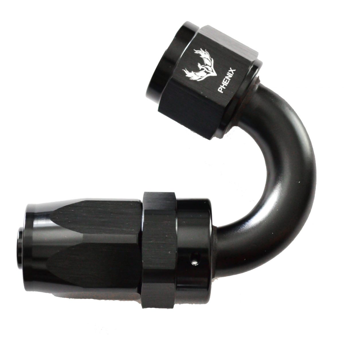 Compression Swivel Hose End -06 x 150°