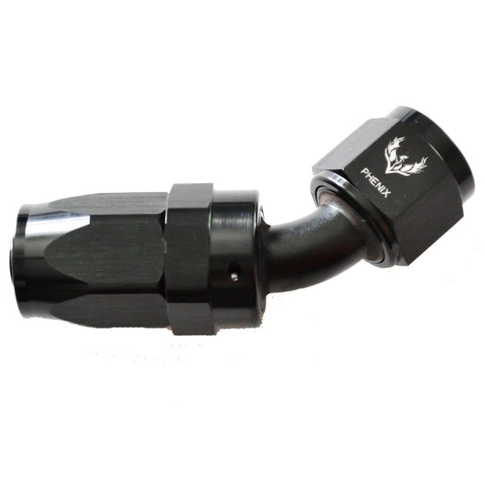 Compression Swivel Hose End -12 x 45°
