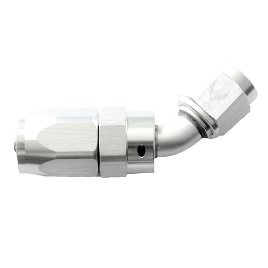 Compression Swivel Hose End -04 x 45°