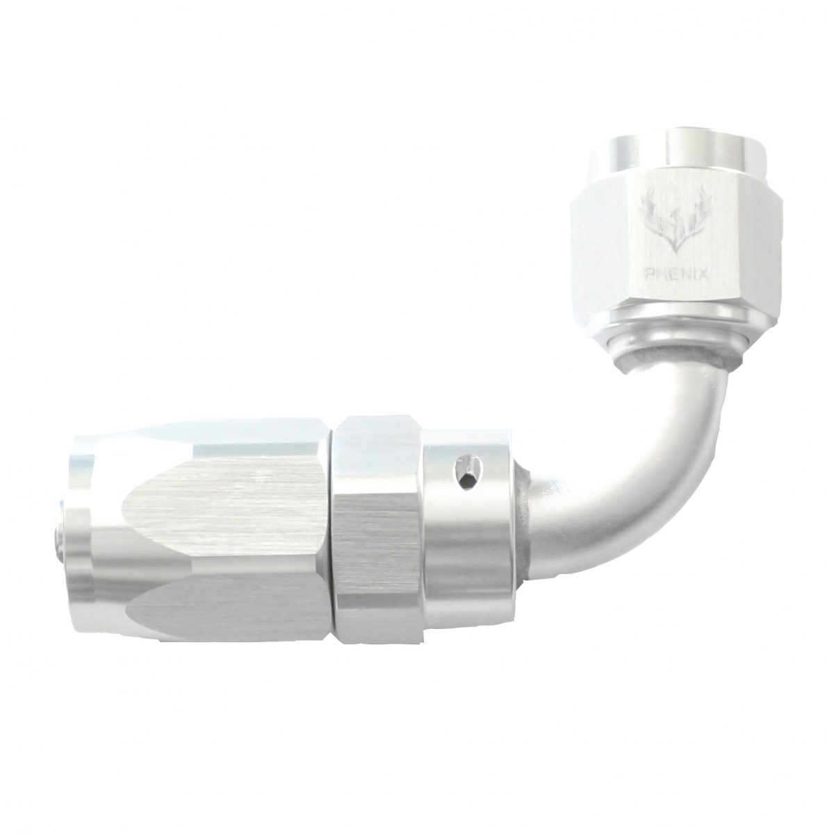 Compression Swivel Hose End -04 x 90°